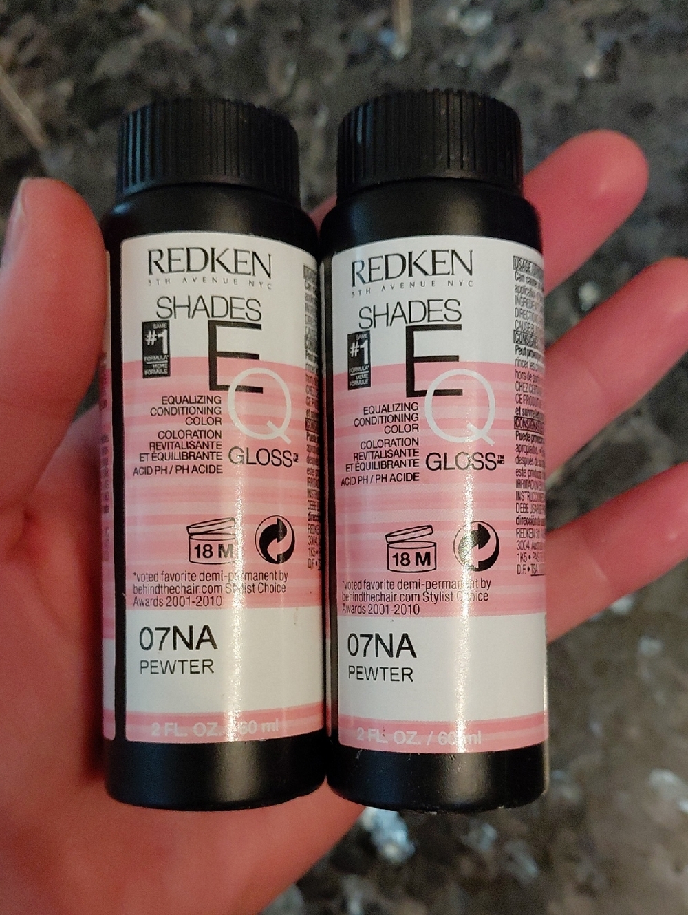 Redken Shades EQ Gloss 07NA Pewter - 2
